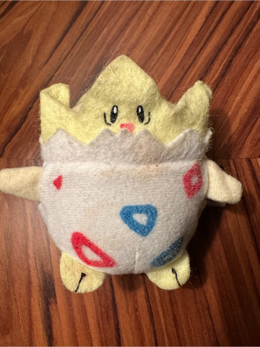 Vintage Pokemon Togepi Zip Pouch Plush Reversible To Egg